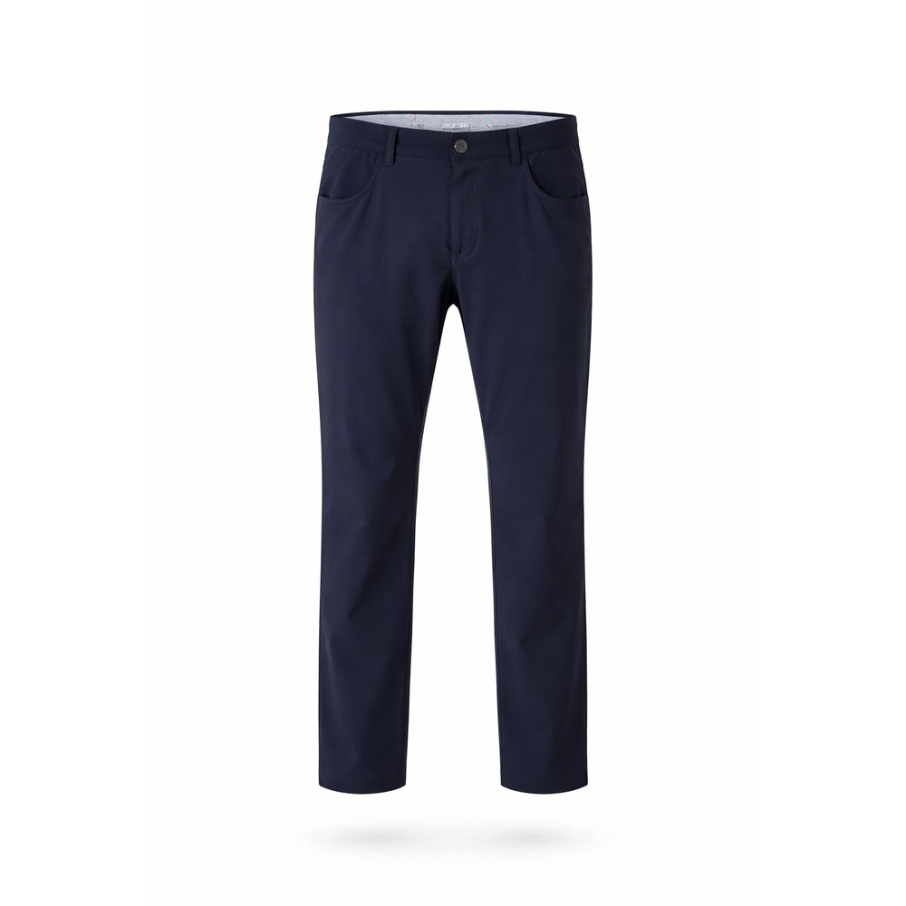 Donald Ross Mens Golf Pants 38x30 Navy Blue Performance Stretch 5 Pocket